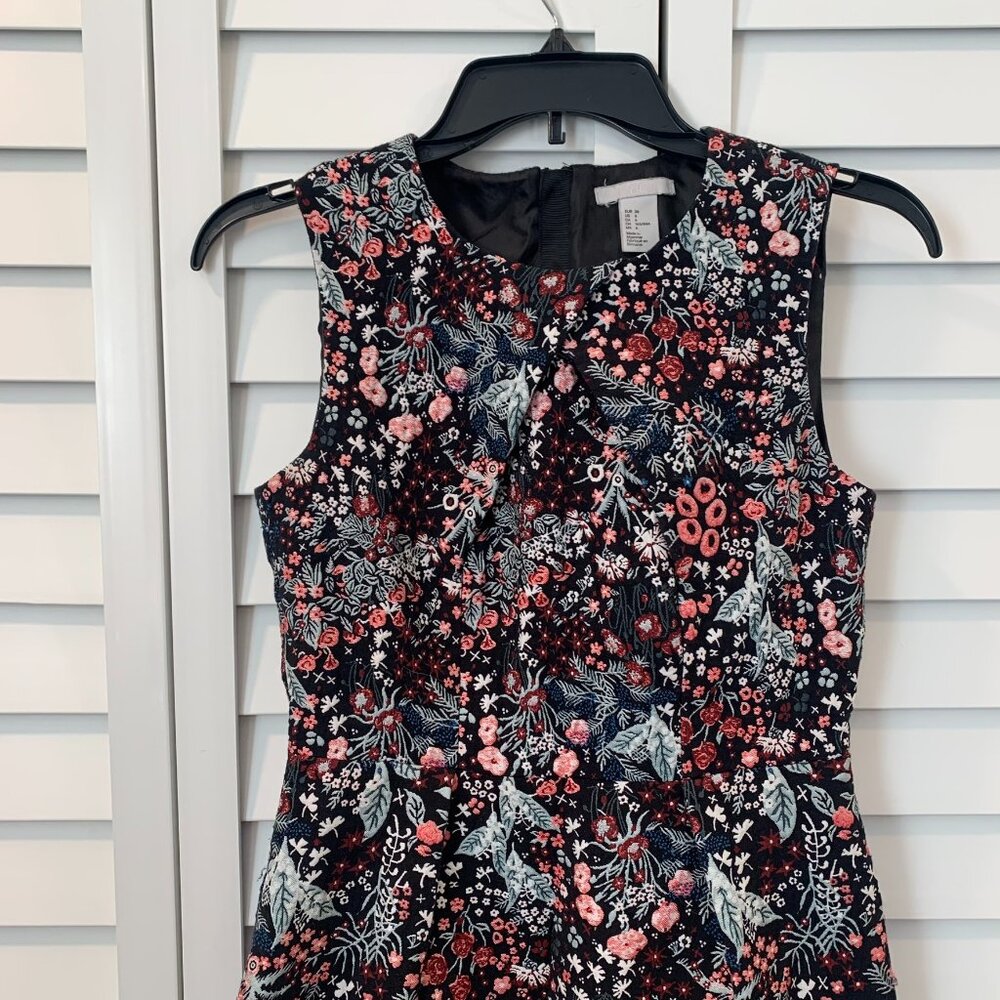 Holiday Print Dress